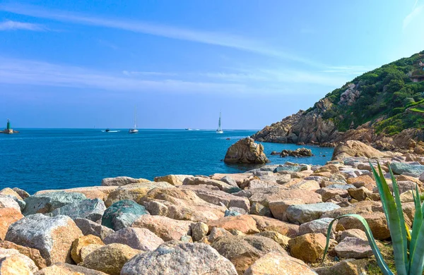 De fascinerende natuur en de luxe van het Noord-Oosten Sardinië — Stockfoto