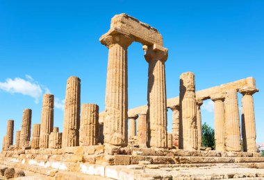 Sanat ve Agrigento eyaletinde doğa güzelliği 