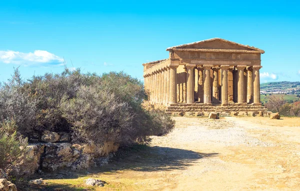 De schoonheid van kunst en natuur van de provincie Agrigento — Stockfoto