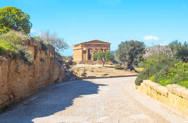 A beleza da arte e da natureza da província de Agrigento — Fotografia de Stock