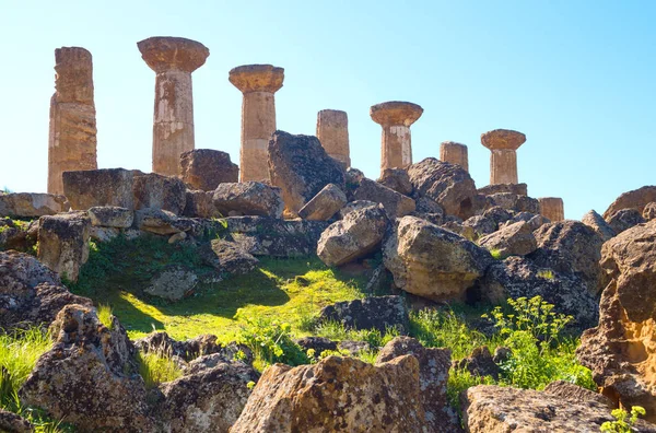 A beleza da arte e da natureza da província de Agrigento — Fotografia de Stock