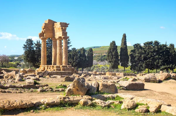 A szépség, a művészet és a természet, az Agrigento tartományban — Stock Fotó