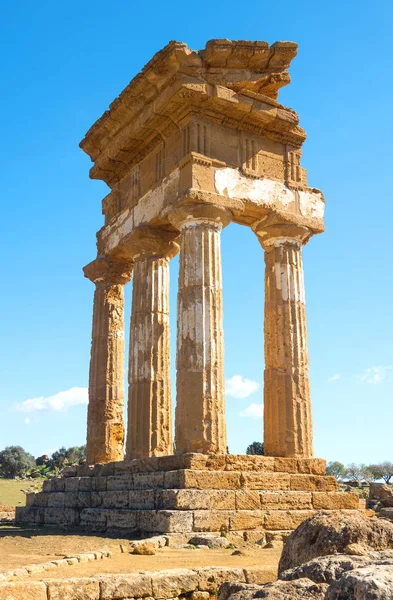The beauty of art and nature of the Agrigento province — Stock Photo, Image