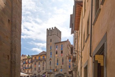 Mimari ve sanat Arezzo şehir