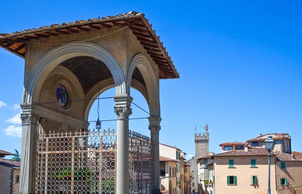 L'architecture et l'art de la ville d'Arezzo — Photo