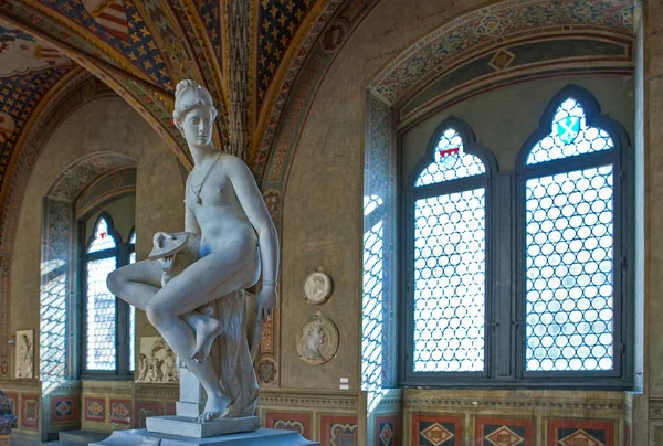 Пейзажи, архитектура и искусство Флоренции — стоковое фото