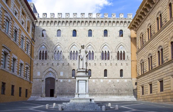 Architektury i sztuki w Sienie — Zdjęcie stockowe
