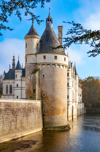 Chenonceaux France November 2018 Marques Tower Chenonceau Castle — Zdjęcie stockowe