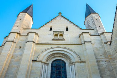 Fransa, Loire Vadisi, Fontevraud L 'Abbey, Kraliyet Manastırı Kilisesi,