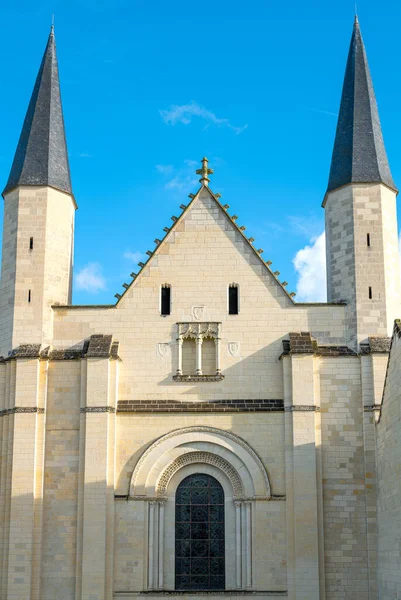 Francie Loire Valley Fontevraud Abbey Kostel Královského Opatství — Stock fotografie