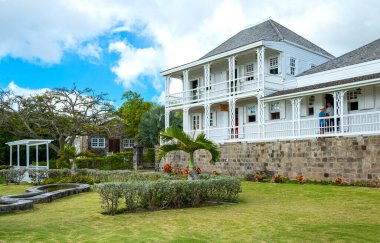 Saint Kitts, Karayip Adaları - 30 Ocak 2019 Fairview Sömürge Evi