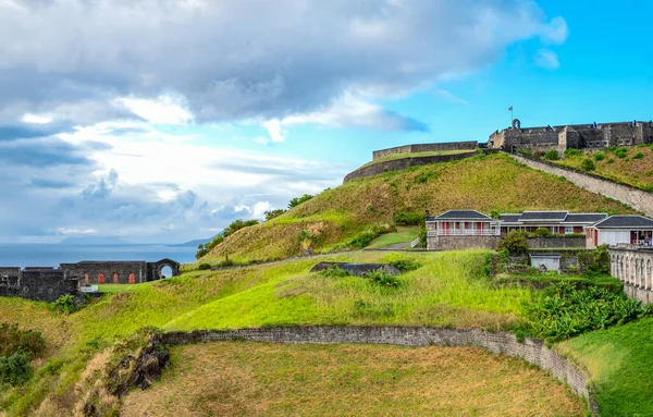 Saint Kitts Caribbean Islands Brimstone Hill Fortress — стокове фото