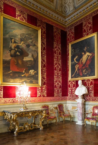 意大利罗马 2019年10月2日 Doria Pamphili宫 天鹅绒厅 — 图库照片