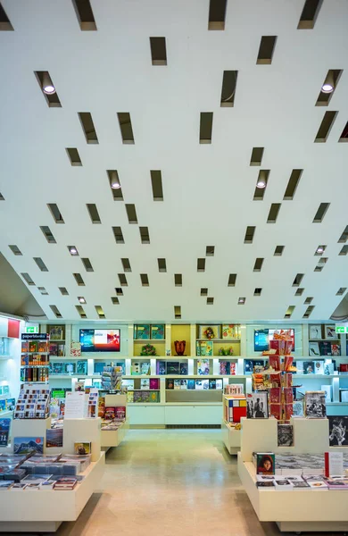 Rome Italy July 2018 Book Shop Palazzo Delle Esposizioni — Stock Photo, Image