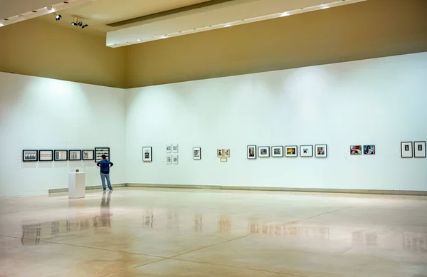 意大利罗马 2018年7月21日 德尔埃斯波日尼宫的内部视图及摄影展 — 图库照片