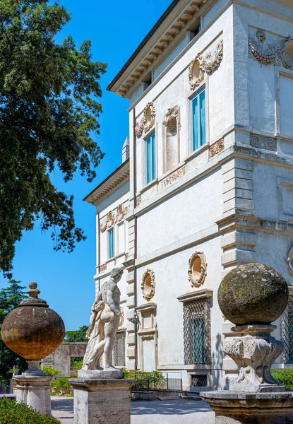 Rom Italien Juli 2018 Villa Borghese Der Palast Vom Garten — Stockfoto