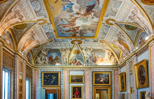 Rom Italien Juli 2018 Villa Borghese Kunstgalerie Borghese Die Räume — Stockfoto