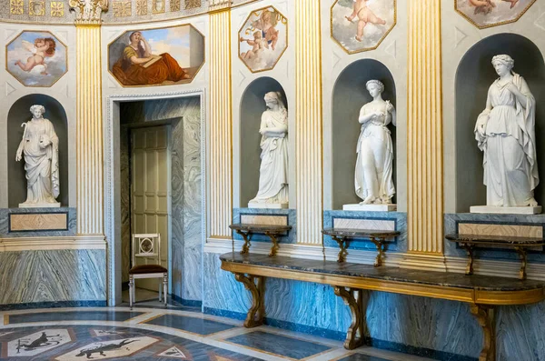 Рим Италия Августа 2017 Года Вилла Торлония Статуи Римском Стиле — стоковое фото