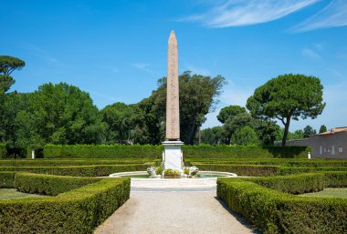 İtalya Roma, Fransa Akademisi, Villa Medici bahçesi.