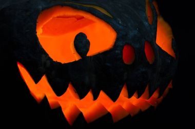 Korkunç Cadılar Bayramı balkabakları 