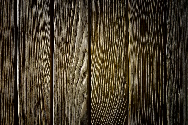Oude planken met uitgesproken houttextuur. — Stockfoto