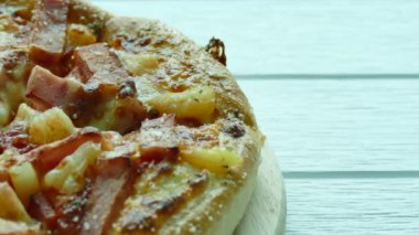Lezzetli İtalyan pizzası
