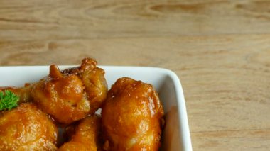 kızarmış tavuk drumsticks portre