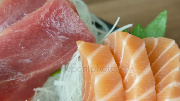 Sushi cibo giapponese — Video Stock