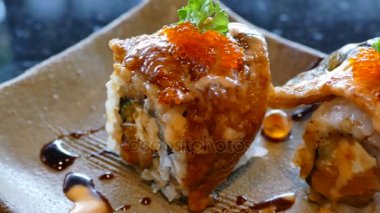 taze suşi Japon gıda 