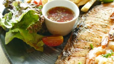 ızgara orkinos biftek