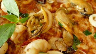 Lezzetli İtalyan pizzası