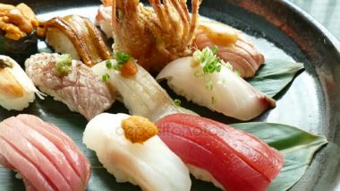 lezzetli taze sushi 
