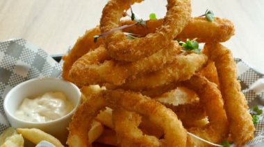 Limon ile kalamar halka 