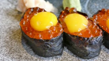 ham sarısı ile rulo