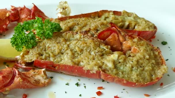 Délicieux homard grillé — Video