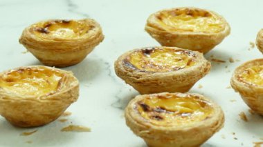 lezzetli tatlı yumurta tart, video