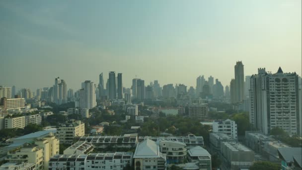 Time Lapse Video Ciudad Bangkok Tailandia — Vídeo de stock