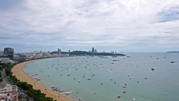 Caducidad Tiempo Ciudad Pattaya Tailandia — Vídeo de stock