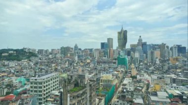 4K Zaman dilimi Hong Kong şehrinin siluetini eritti