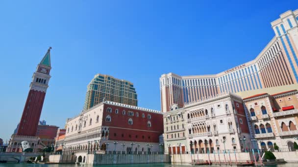 Macau China September 2018 Venezianisches Hotel Und Casino Macau China — Stockvideo