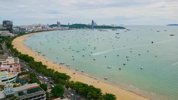 Caducidad Tiempo Ciudad Pattaya Tailandia — Vídeos de Stock