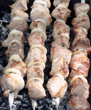 Açık havada piknik.