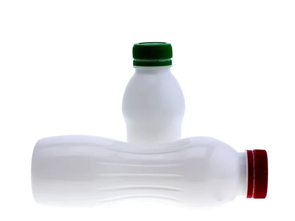 Молочна пляшка. Молочна пляшка Напій Продовольчий квартет — стокове фото