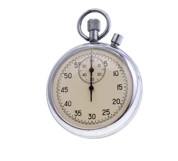 Ld stopwatch geïsoleerd op een witte achtergrond — Stockfoto