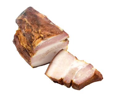 Füme ve domuz eti korunmuş bir incelik gıda bazı kültürlerde olarak kabul