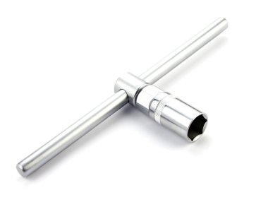 Beyaz bir arka plan üzerinde izole el aletleri