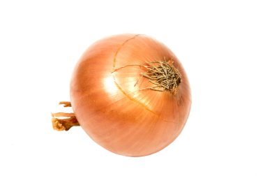 Beyaz bir arka plan üzerinde izole genç taze soğan.