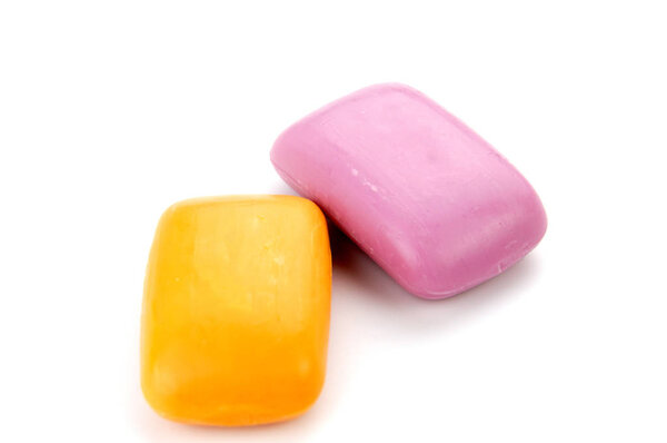 soap bubble of isolation on a white background