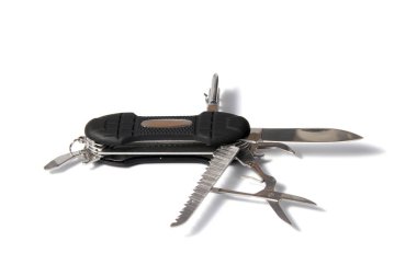 Bıçak çok aracı, beyaz arka plan üzerinde izole