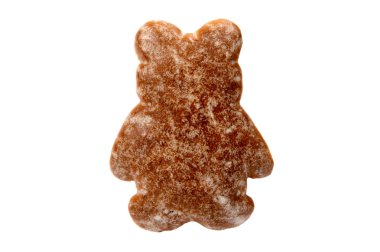 Beyaz arka plan üzerinde izole geleneksel gingerbread